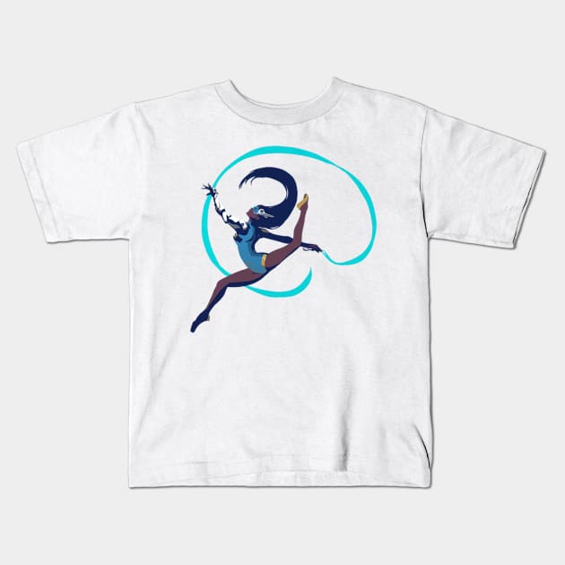 Symmetra Rhythmic Kids T-Shirt by Genessis